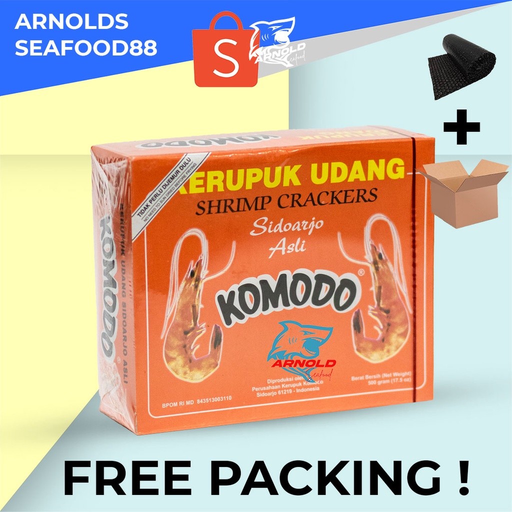 

Krupuk Udang Komodo / Kerupuk Shrimp Crackers