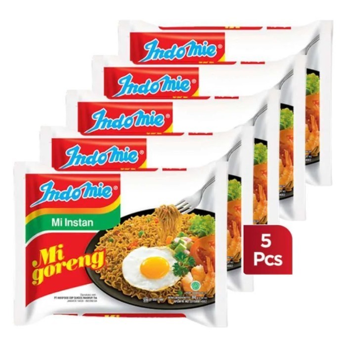 

INDOMIE RASA GORENG BUBUK CABE ISI 5 PCS