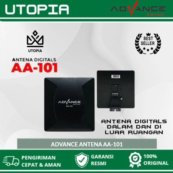 ADVANCE AA-101 / AA101 ANTENA TV / ANTENA DIGITAL INDOOR OUTDOOR