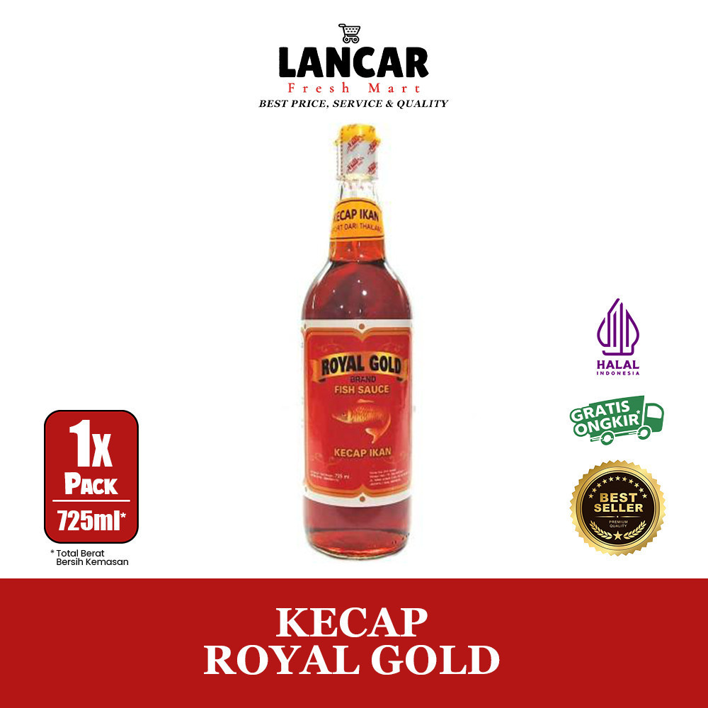 KECAP IKAN ROYAL GOLD 725ML