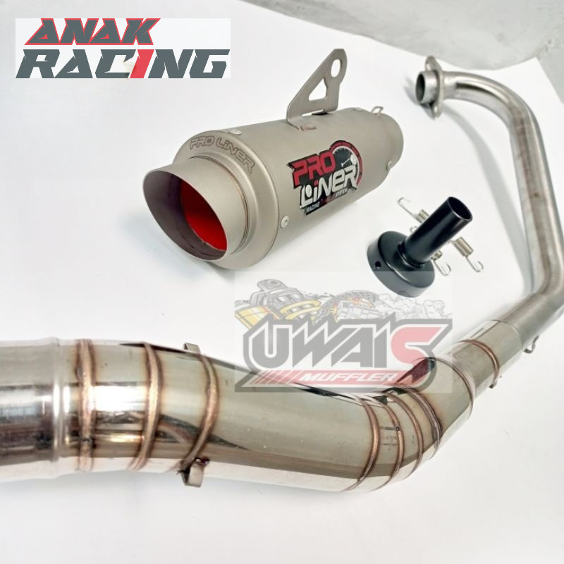 knalpot RACING proliner VIXION R15 V3 CBR150R RACING CB150R SATRIA FU SONIC GSX silincer slincer PRO