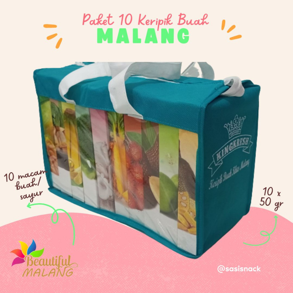 

PAKET HEMAT C Oleh Oleh Malang 10 Keripik Buah