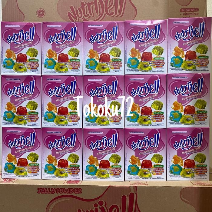 

Nutrijell Stroberi / Strawberry 15 gr perbox isi 12 pcs