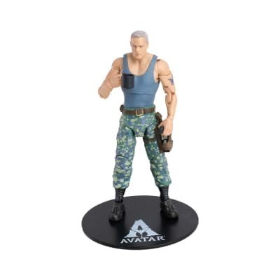 Tokosiap Mcfarlane Toys Action Figure Avatar 2 Miles Quaritch