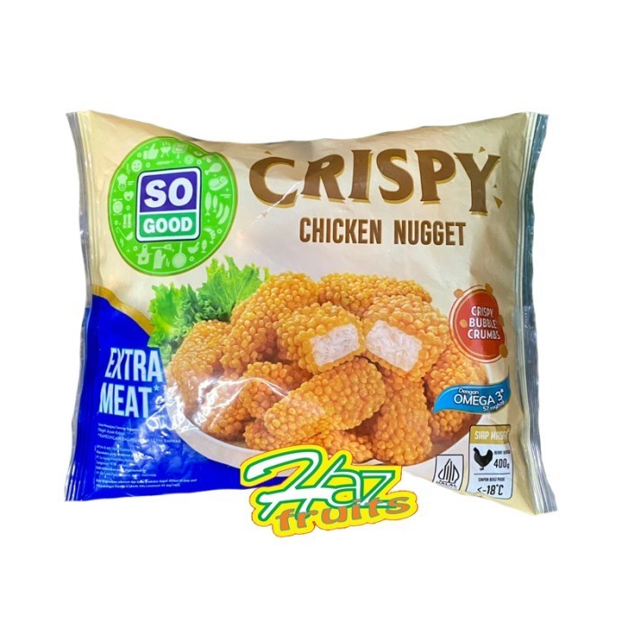 

So Good Crispy Chicken Nugget 400 Gram