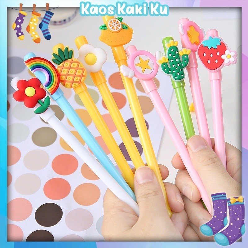 

Pulpen Karakter Buah Pena Gel Karakter Lucu Pen Cute Student Japanese 3 839