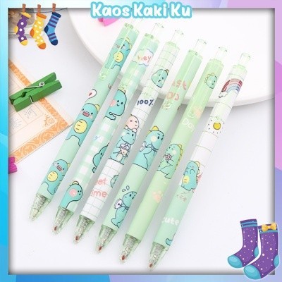 

Pulpen Gel Motif Cartoon Pulpen Pelajar Dan Kantor Pena Lucu Motif Dinosaur 558