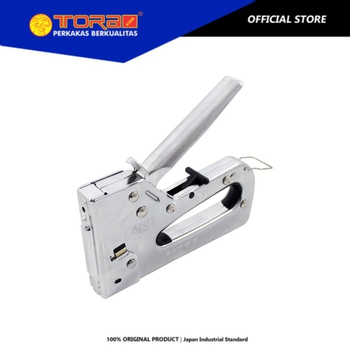 

TORA Staples Tembak 6-14 mm - 3 Way Stapler Gun - Tacker Stepler Hekter jok kulit kardus - TAIWAN
