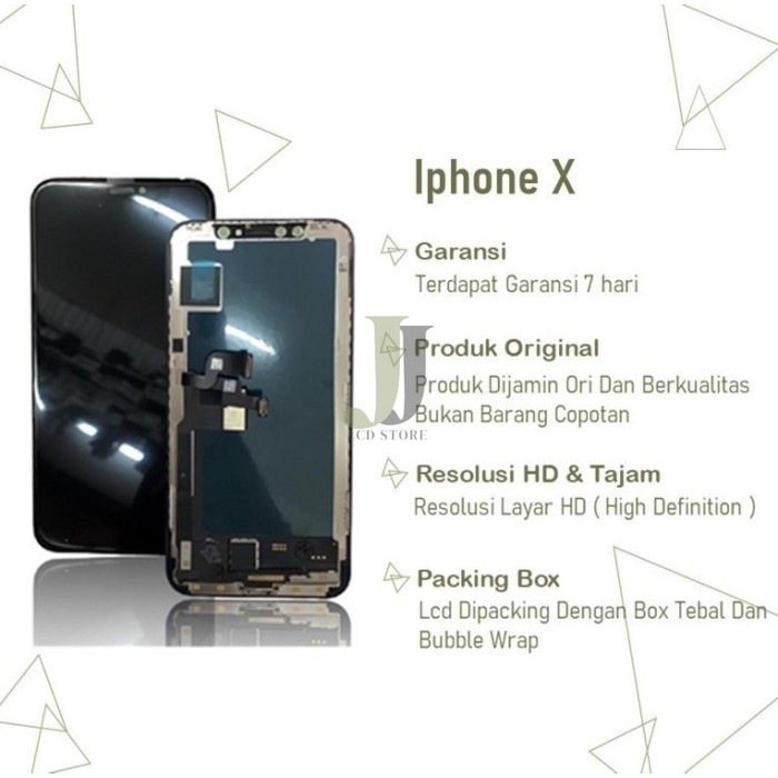 LCD Iphone X /LCD Iphone 10 /LCD TOUCHSCREEN IPHONE X ORIGINAL FULLSET - TFT