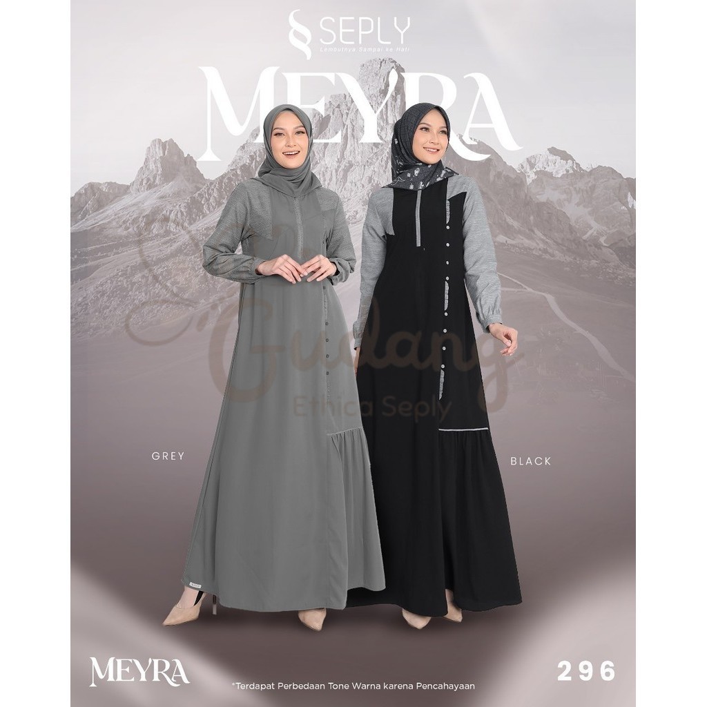 Gamis Dewasa Meyra 296 By Seply | Gudang Ethica Seply