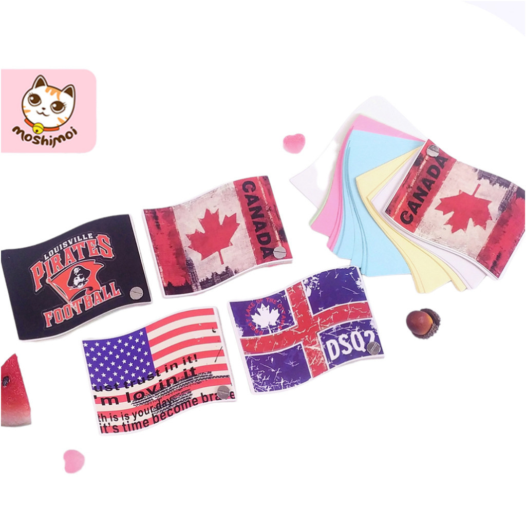 

Notebook/Diary Book/Notes/Buku Catatan/Buku Harian Motif Bendera