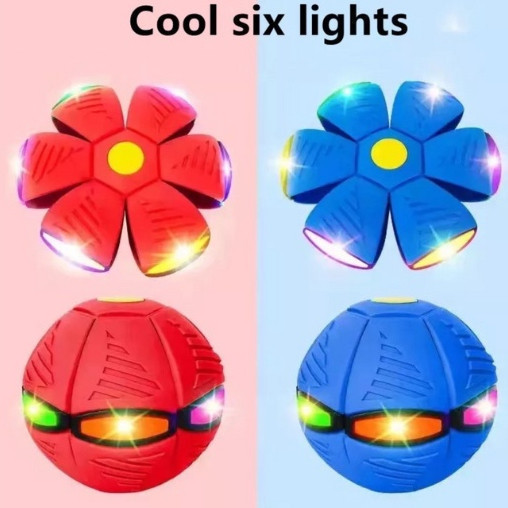 ACEH.ANSJ 160094 Mainan Bola injak Ufo Berlampu /Ufo Ball Magic / Sepak Bola ufo /Magic Flat Ball LE