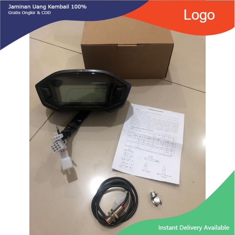 Spidometer digital Led Monkey Spido Digital Spido Variasi Murah speedometer spido rx3n monkey