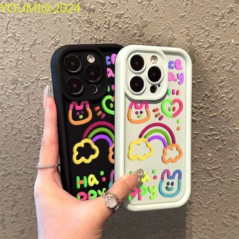 Colorful graffiti animals suitable for Realme C55 C51 C35 C33 C30 C2 C3 C20 C12 C25 phone case C21Y 