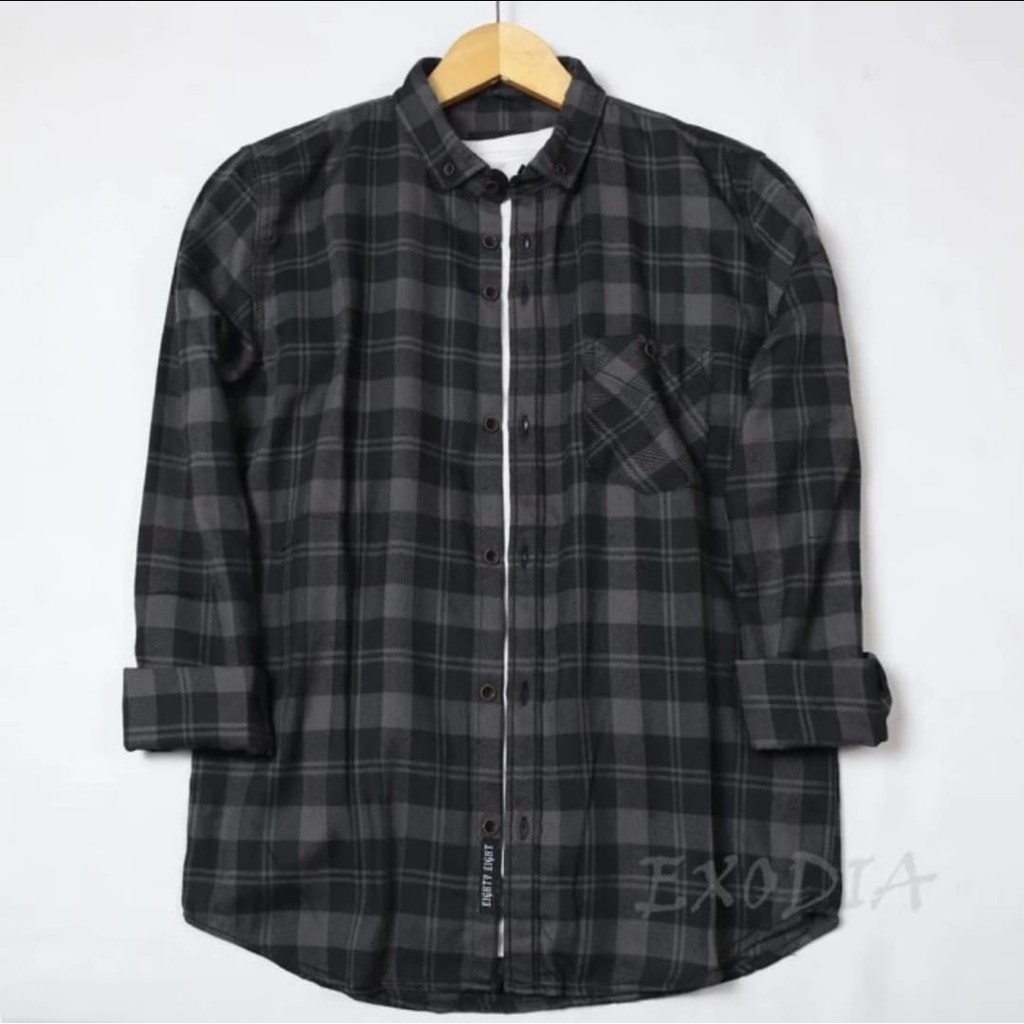 Kemeja Flannel Cotton Tebal