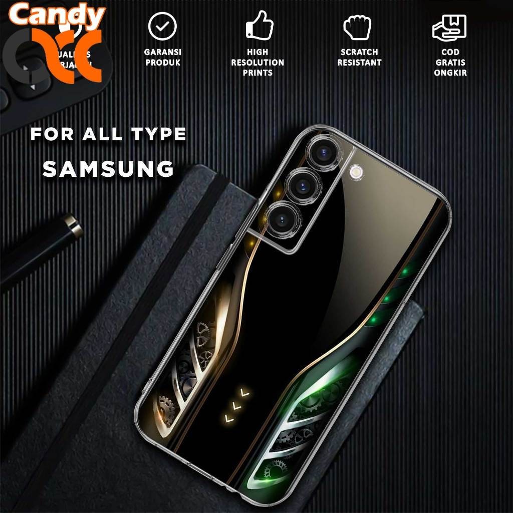 Case SAMSUNG M14 M20 M21 M22 M23 M31 M32 M33 M53 Motif [MESIN] - Casing Hp - Terlaris Murah Clear Ca