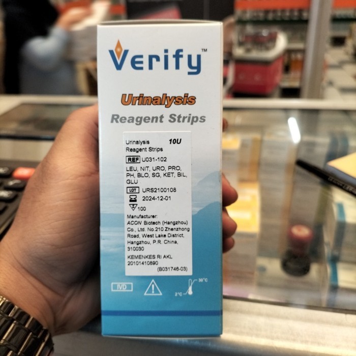 strip urine verify 10 parameter