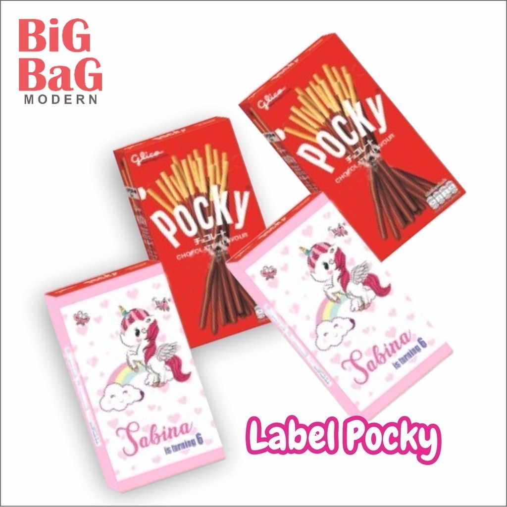 

BIGBAGPRINT- Label Pocky 14,6cm x 21cm