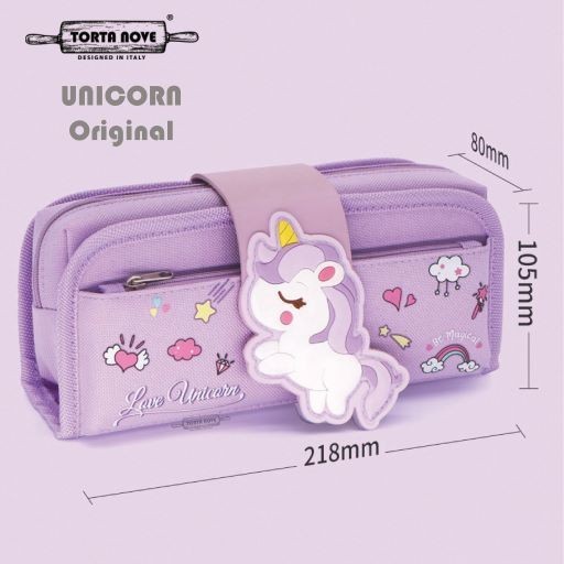 

NEW ! BEST SELLER Tempat pensil Anak Sekolah Ultraman Astronot Unicorn kotak pensil kain - UNICORN LOVE