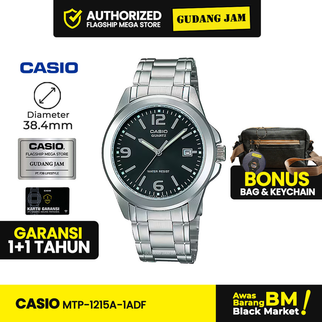 Casio General MTP-1215A-1ADF MTP-1215A MTP-1215 MTP1215A MTP 1215A