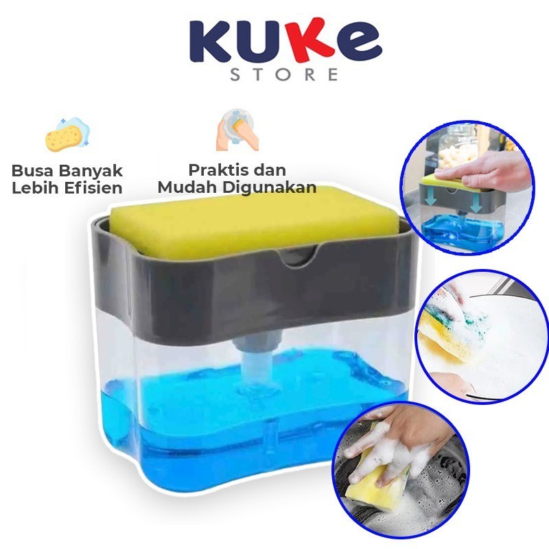 [KUKE] Tempat Sabun Cuci Piring / Dispenser Sabun Cuci Piring