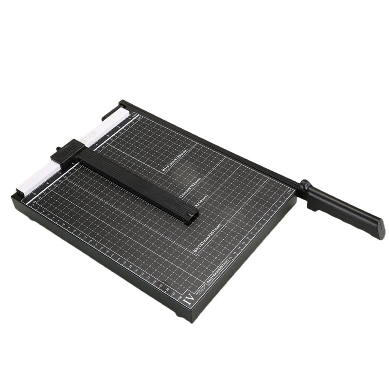 

Paper Cutter For School And Office Professional Photo Cutter Lever Cutter Photo Cutter Black A4