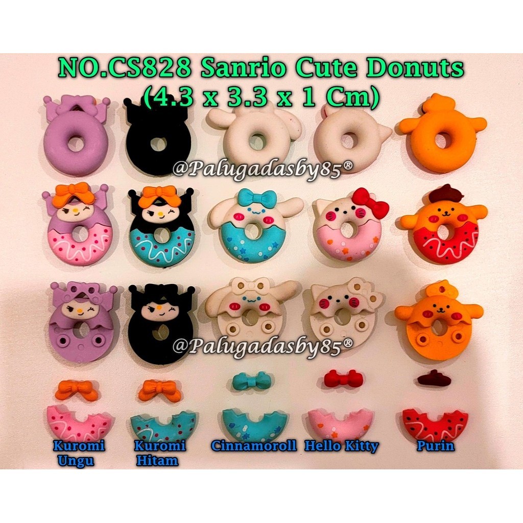 

(1 Biji) Penghapus Sanrio CS828 Cute Donuts / Penghapus Sanrio Viral / Penghapus GXIMP NO.CS828