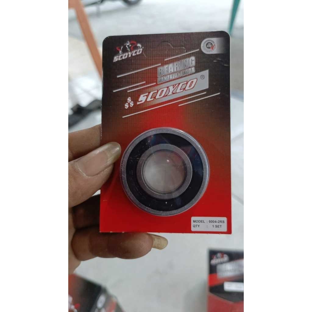 BEARING KLAHAR 6004 RS SCOYCO OTOBAI BEARING LAHAR 6004RS BEST QUALITY