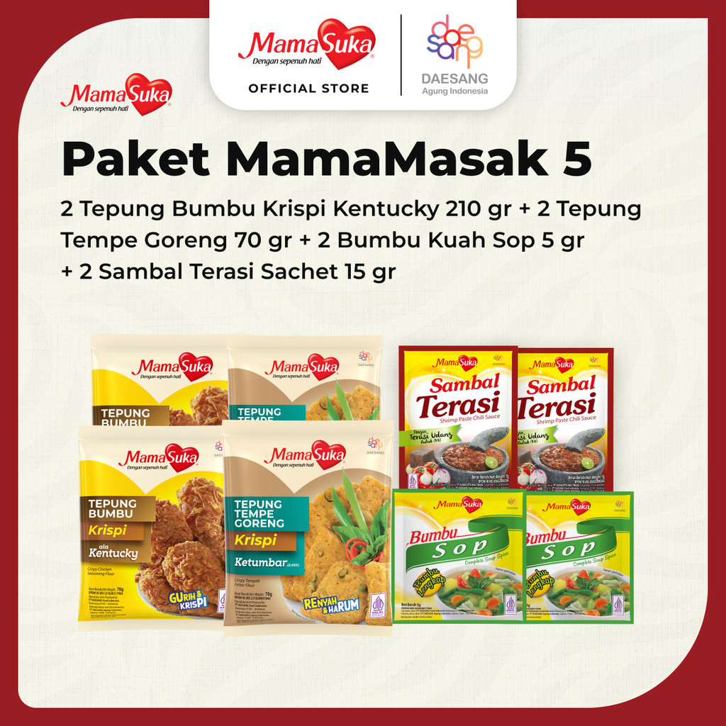 

MamaSuka - Paket MamaMasak 5
