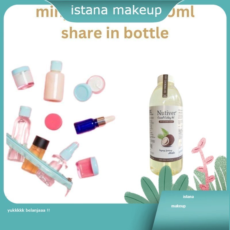 

SHARE IN BOTTLE 250 ML | NUTIVER | MINYAK GORENG KELAPA 1 LITER | COCONUT COOKING OIL | MINYAK GORENG SEHAT | MINYAK KELAPA MURNI 100% | MINYAK | IM