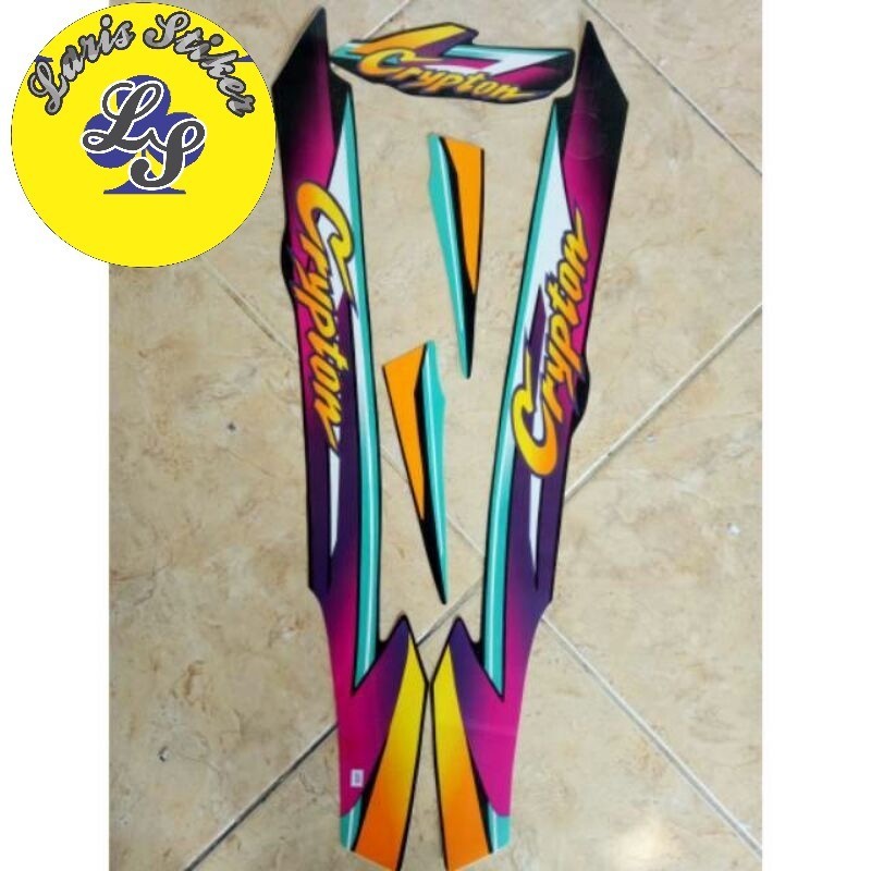 striping crypton 1997 sticker motor yamaha crypton 1997 terlaris termurah