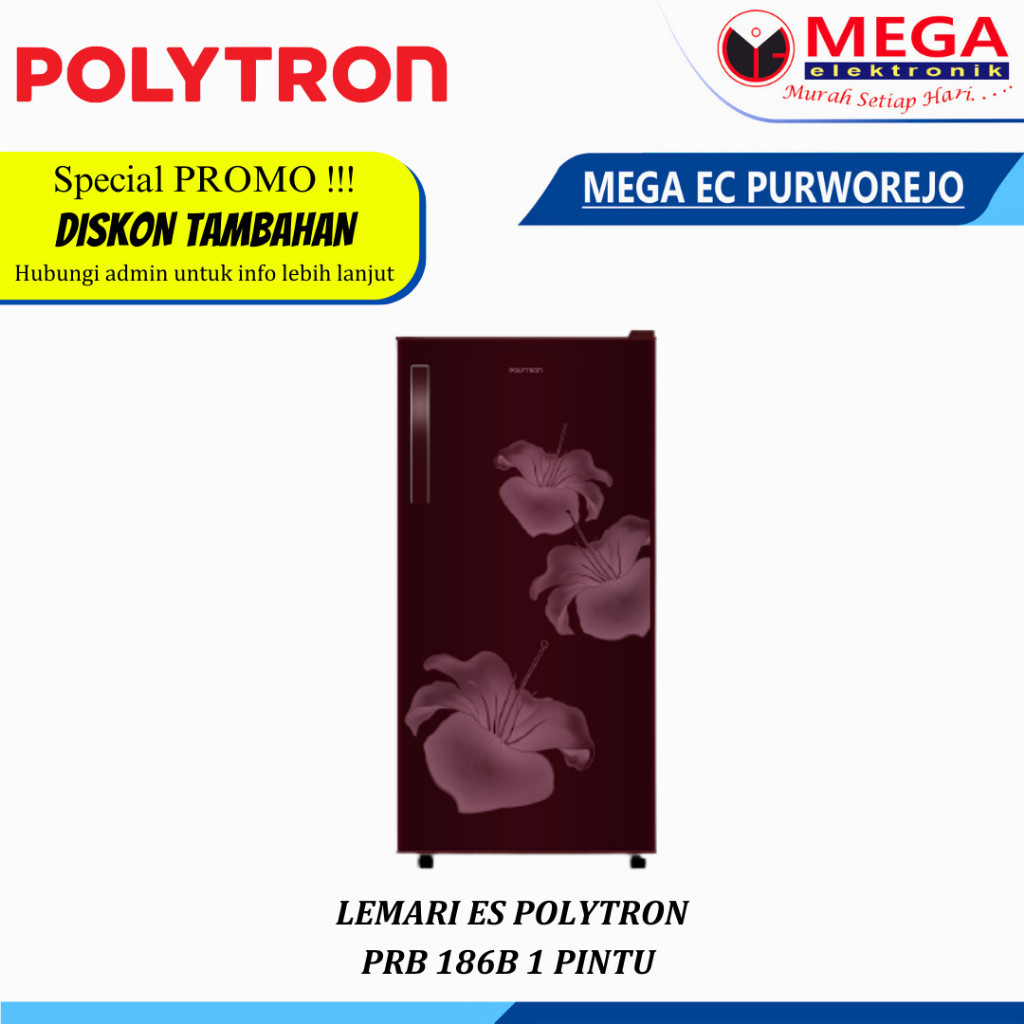 LEMARI ES  POLYTRON 1 PINTU  PRB 186