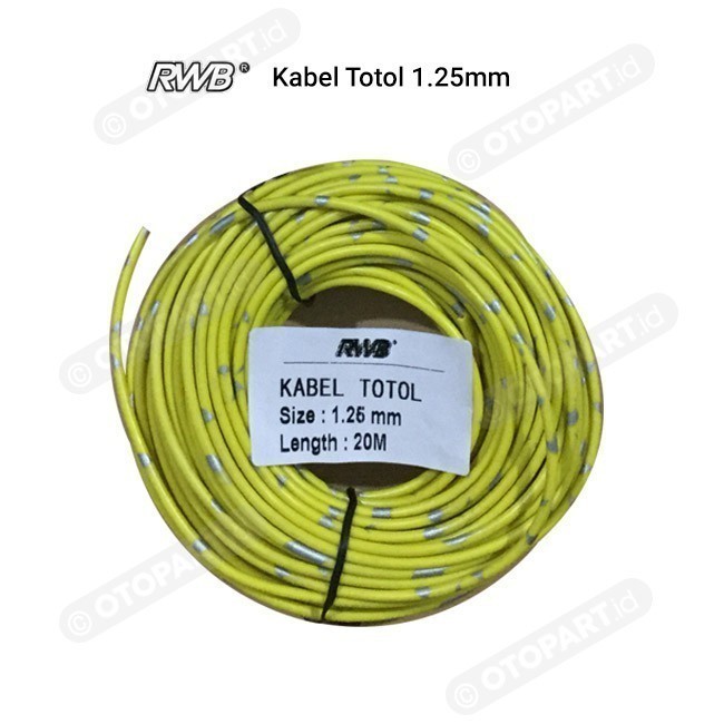 Kabel Otomotif Bintik/Totol RWB 2mm