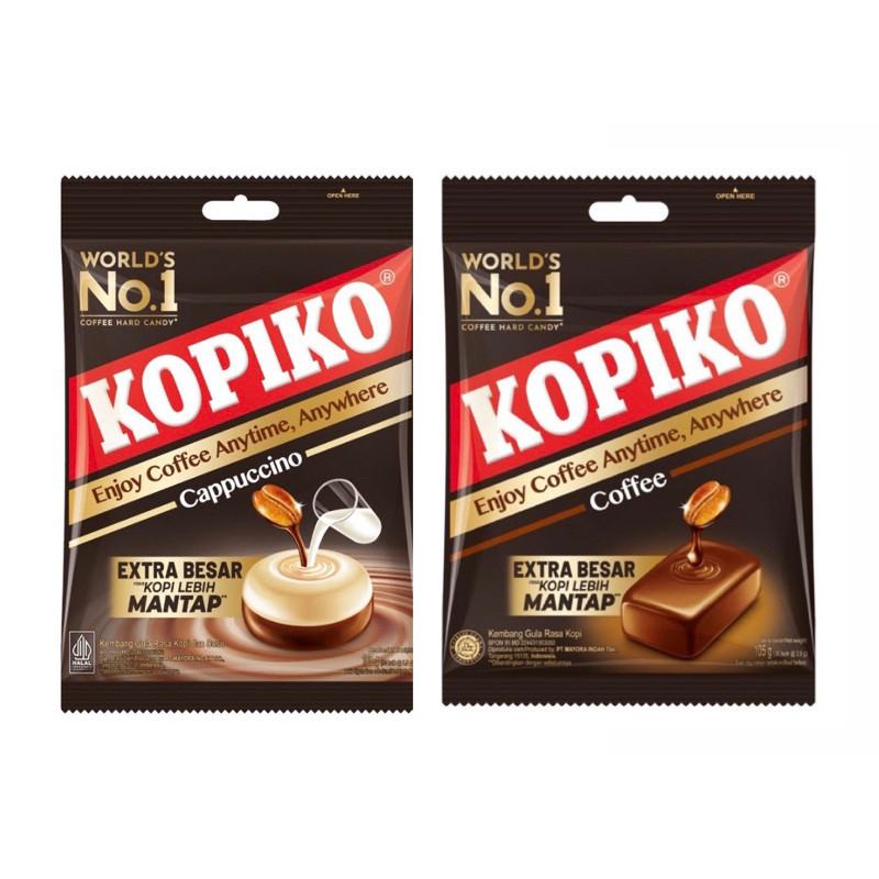 

[MT] permen Kopi KOPIKO COFFEE CANDY - 175gr (isi 50) EXTRA BESAR