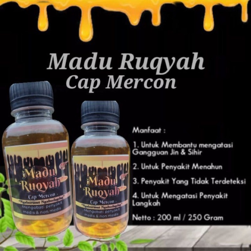 

{Solusi andalan laki laki}Madu Rukiyah 140 ml