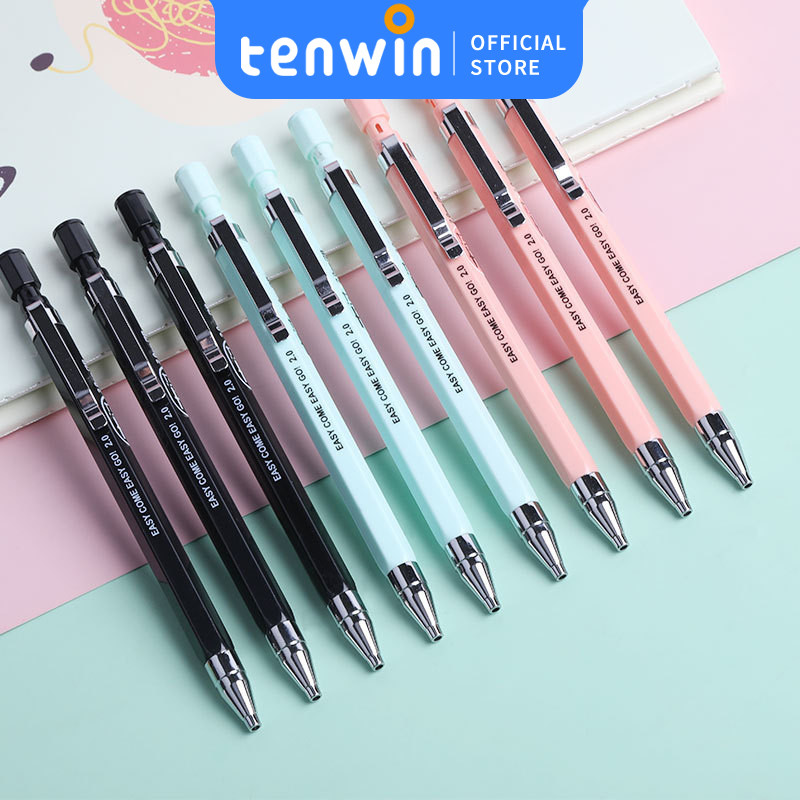

Pensil Mekanik 2.0mm/ Mechanical Pencil Graphite Lead Automatic-tenwin offical