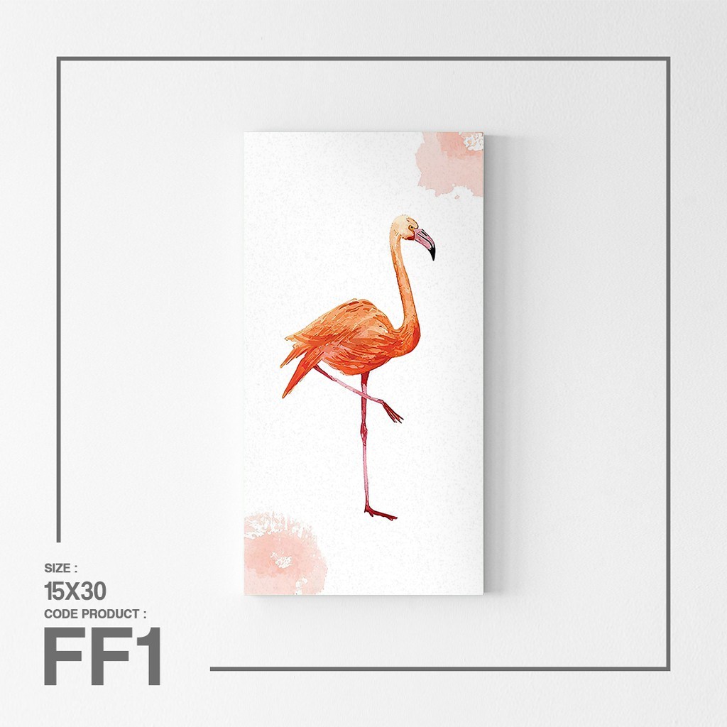 Wall Decor Poster Dinding Hiasan Dinding Kamar Rumah Desain Tropical - FF - AYUSHOP57