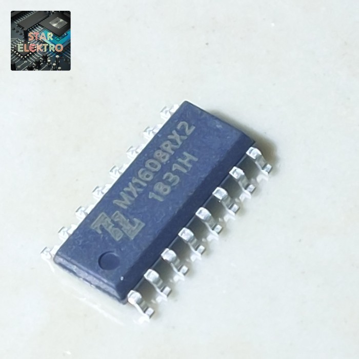 MX1608RX2 Sop-16 SMD MX1608 RX2 IC MX 1608 1608RX2 Motor Driver RC Car Mobil Remot MX1608R Remote