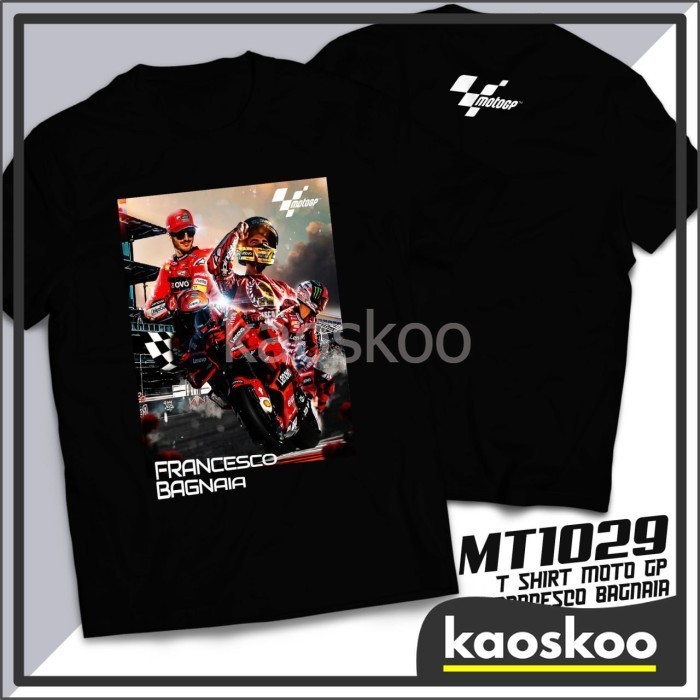 Kaos motogp ducati lenovo racing team bagnaia MT1029