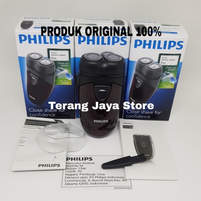 Shaver Philips PQ206/18 Electric Shaver Philips PQ206 (Original 100%)