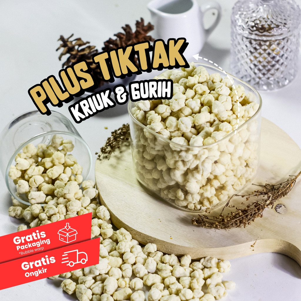 

Pilus Tiktak Cikur Toping Baso Aci Camilan Gurih By Kucinta Snack