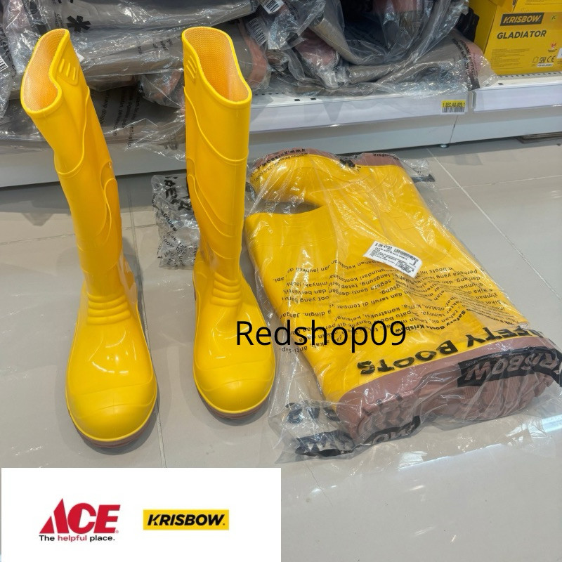 safety boots toecap yellow k3L krisbow/sepatu boots/sepatu