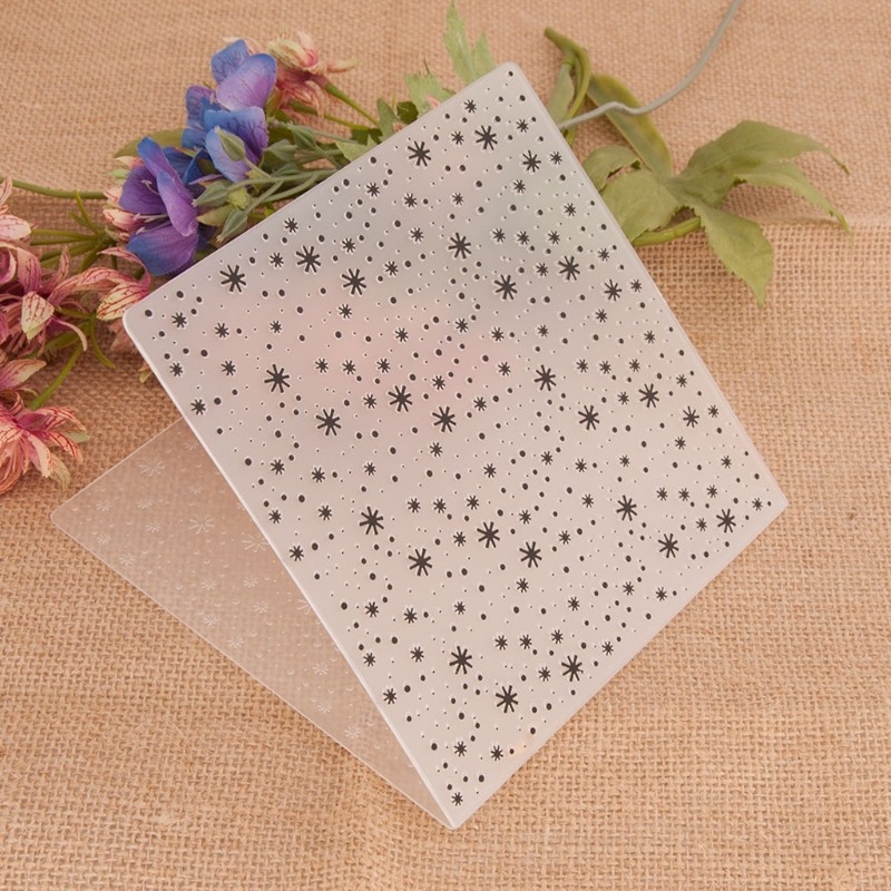 

Dot Plastic Embossing Folder Stencil Template DIY Craft Making Card Scrapbooking Drop shipping