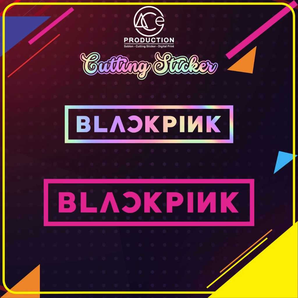 

STIKER/ STICKER CUTTING LOGO BLACKPINK