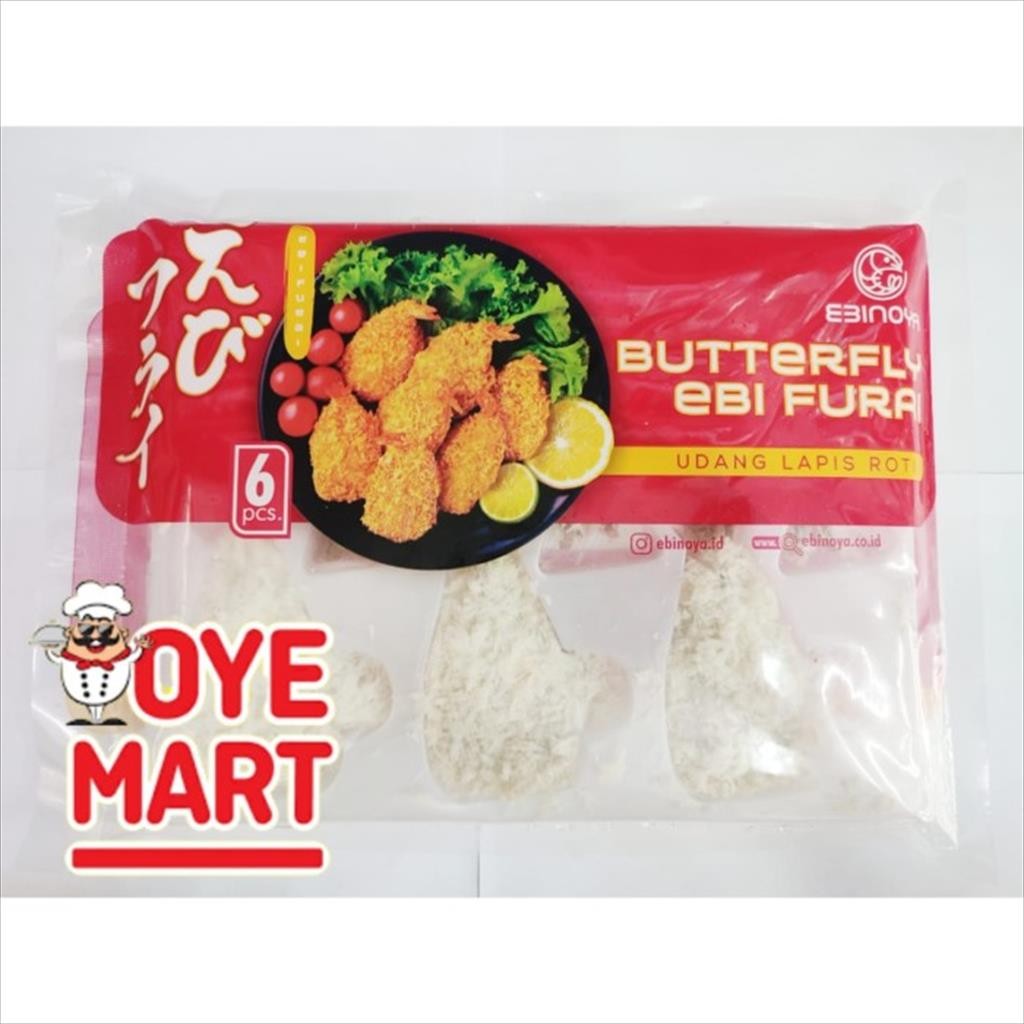 

EBINOYA BUTTERFLY EBI FURAI 6 PCS 168GR