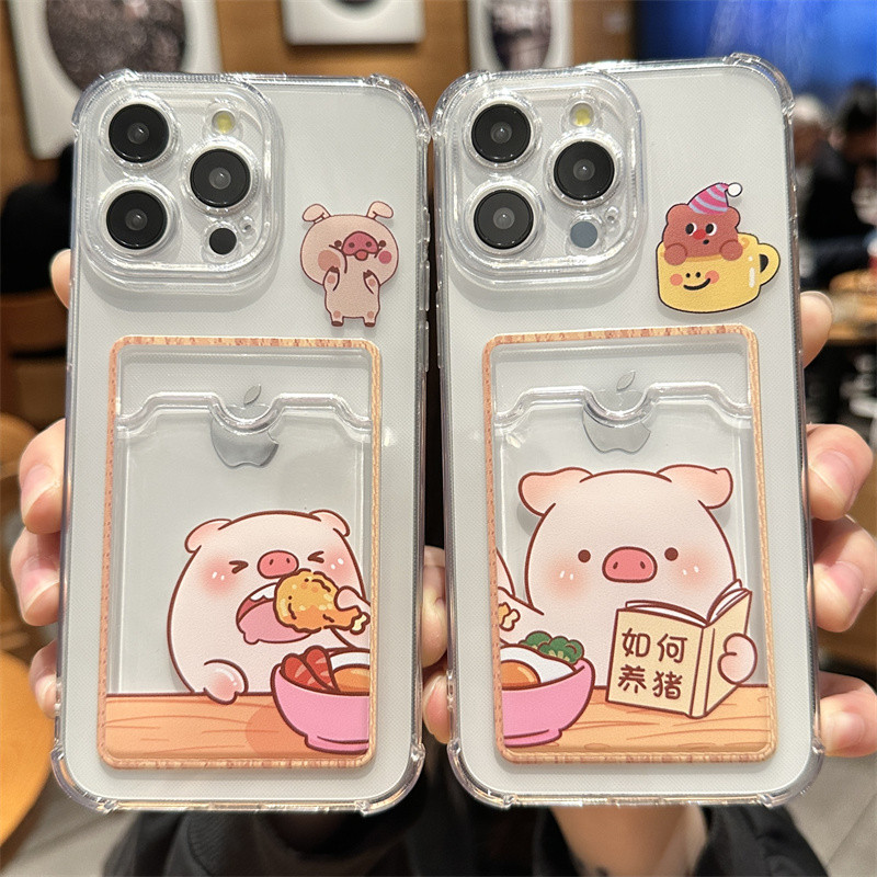 Pig Silikon Clear Case Vivo Y19s Pro V40 Lite 5G Y29 5G Y03 Y18 Y28 Y02 Y02s Y11 Y12s Y15 Y15s Y16 Y