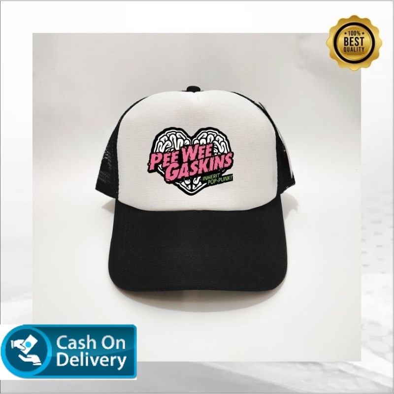 trucker band PEE WEE GASKINS 
 distro ORIGINAL [ topi snapback PWG distro terbaru original ] topi ja