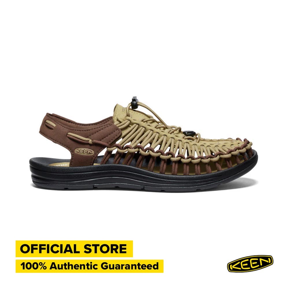 Sepatu Sandal Pria Keen Uneek - Khaki/Dark Earth