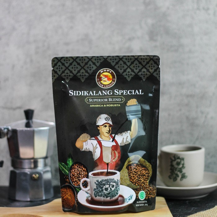 

Kopi Sidikalang Special House Blend 250gram - NON VALVE, MEDIUM