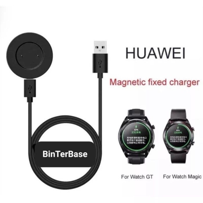 Kabel charger smart watch Huawei GT GT2  GT2E Honor Magic Magic2 smart watch dock magnetic magnet ma